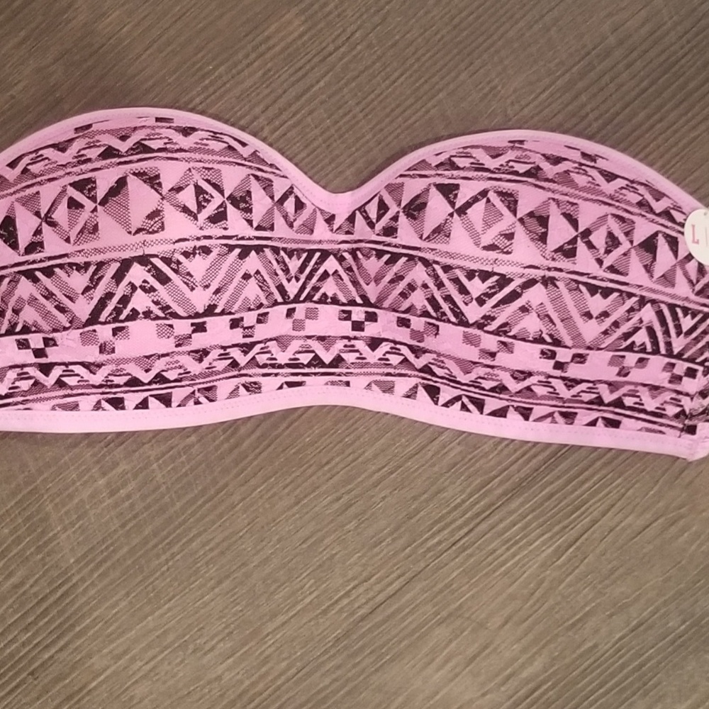 V.S. Pink Strapless Bra